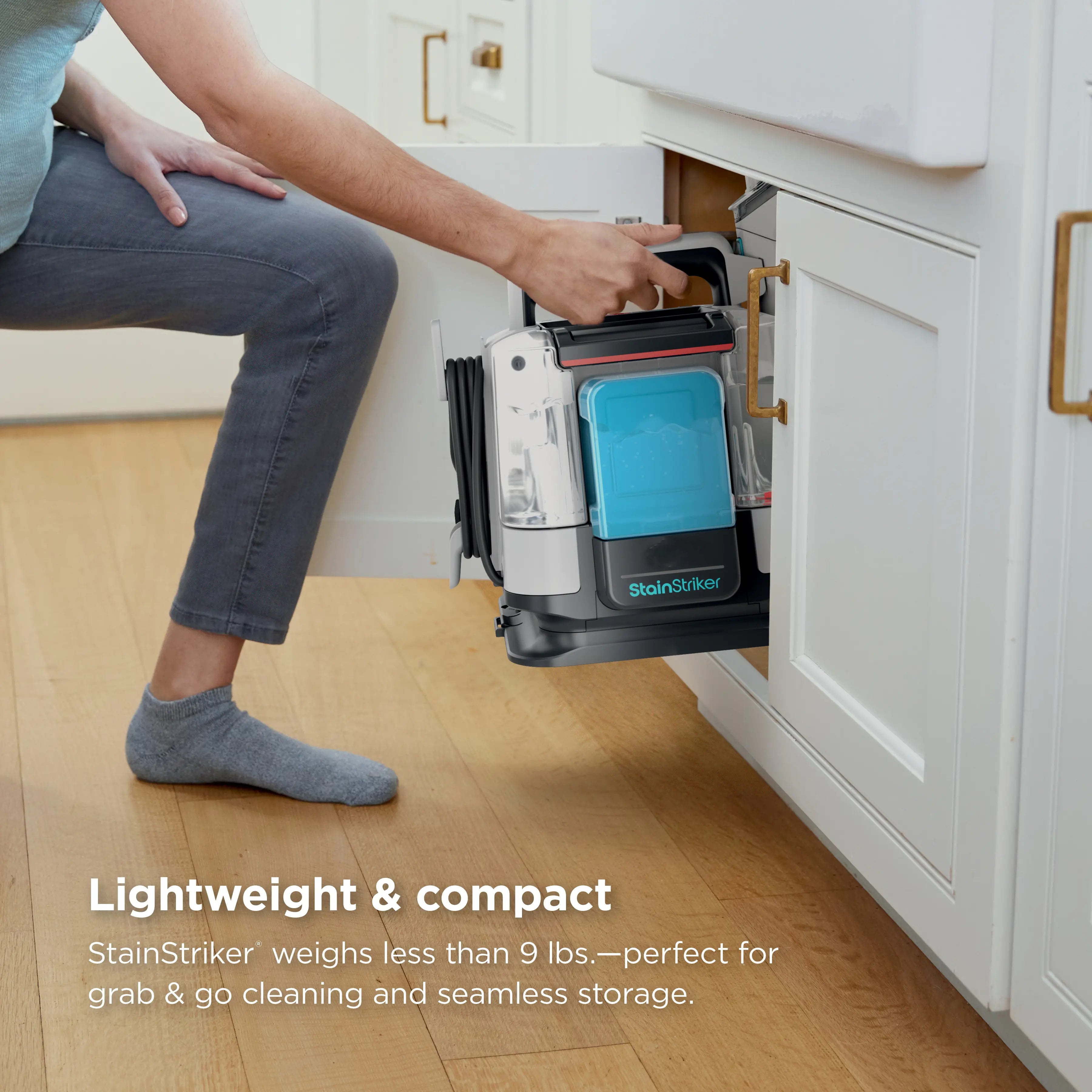 Portable Carpet and Upholstery Cleaner - Spot, Stain, and Odor Eliminator