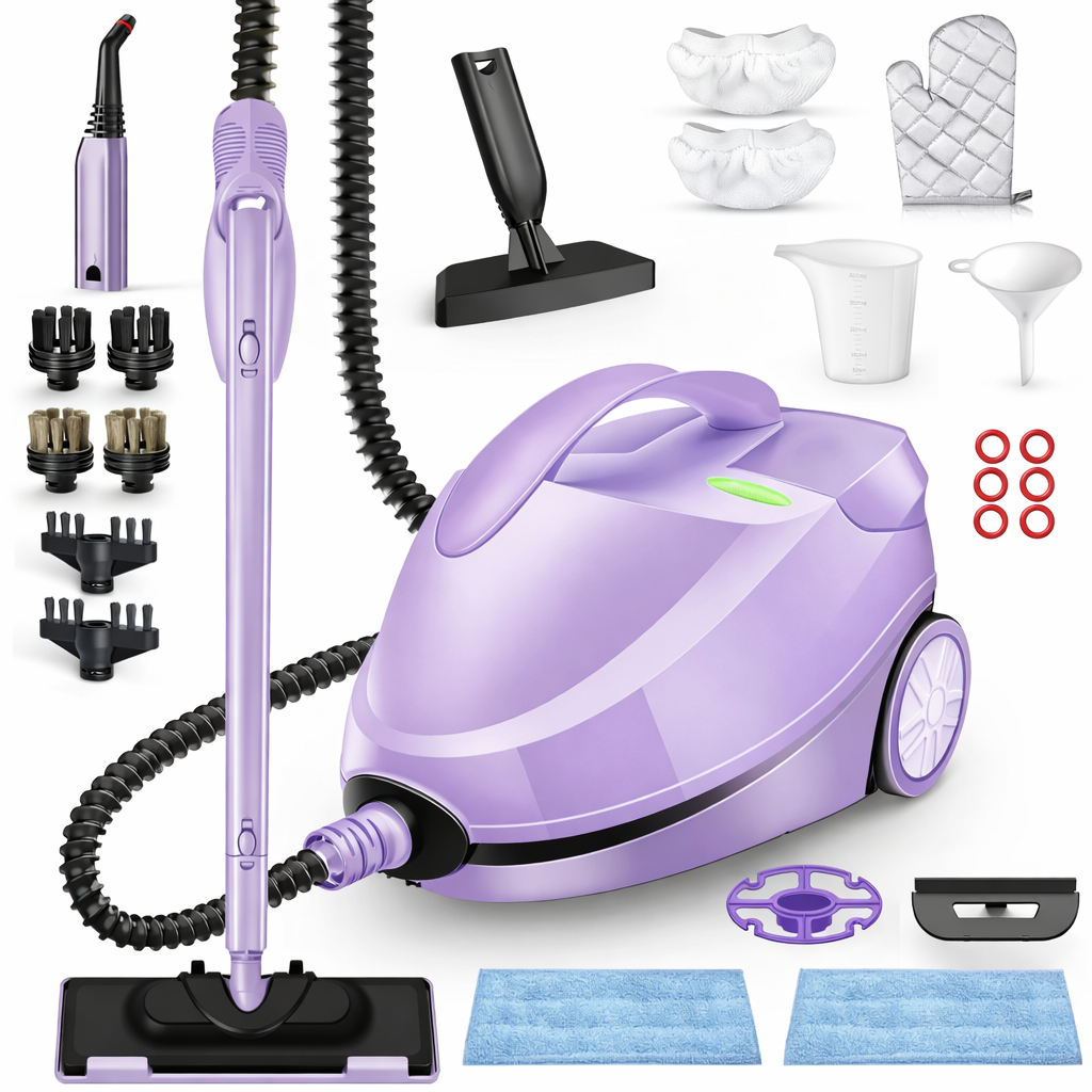 Heavy Duty Steam Cleaner with 1.5L Tank